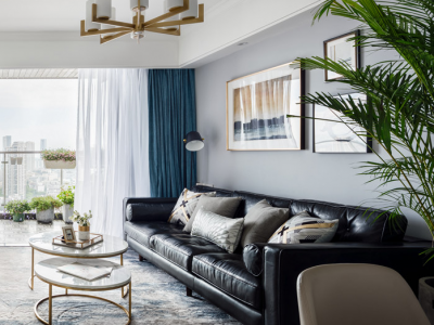 俊发城-150㎡-美式风效果图