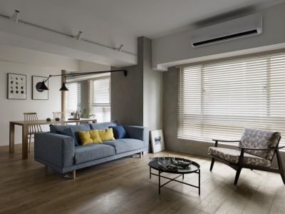 万科·翡翠滨江-98㎡-日式风效果图