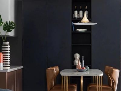 京和园（上城雅园）-128㎡-混搭风效果图