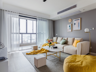 金象泰紫薇花园-95㎡-北欧风效果图