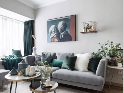 科华·北辰天璞-70㎡-北欧风效果图