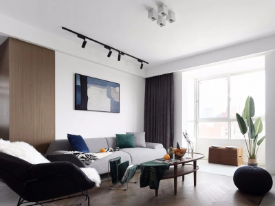 半山府邸-140㎡-北欧风效果图