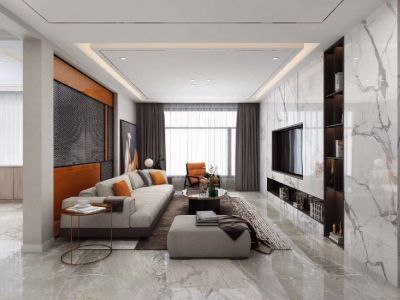 星海-140㎡-现代风效果图