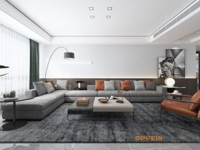 三合御都-145㎡-现代风效果图