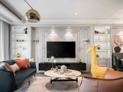 玉龙花苑-125㎡-现代风效果图