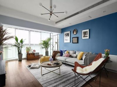 星展花园-130㎡-北欧风效果图