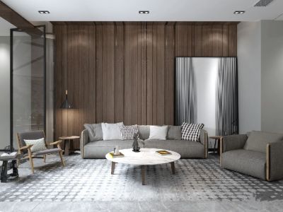 隆府御墅-430㎡-现代风效果图