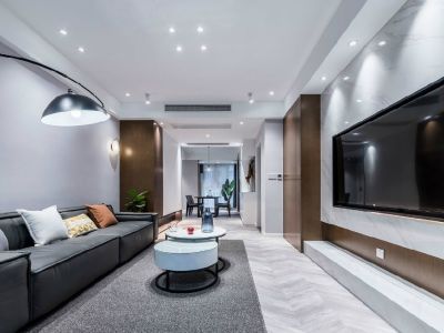 嘉年华-126㎡-现代风效果图