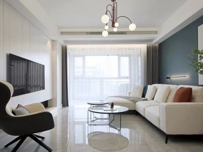 银城东樾府-121㎡-现代风效果图