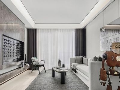 华润江南府-118㎡-现代风效果图