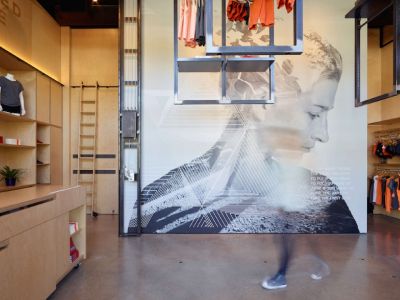 服装店-500㎡-现代风效果图