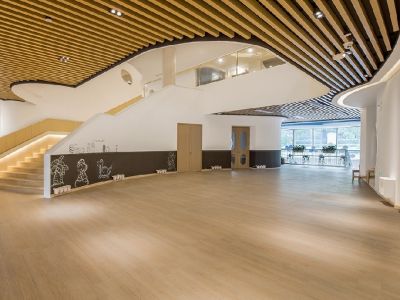 培训学校-2000㎡-现代风效果图