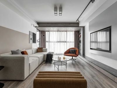 彩叠园-115㎡-混搭风效果图