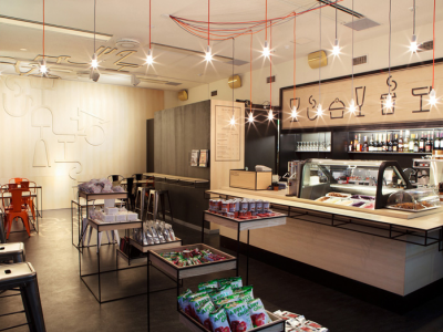 甜品店-130㎡-简约风效果图