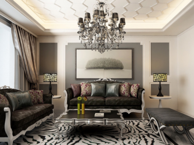 山海上园二期-196㎡-欧式风效果图