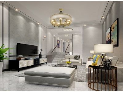 特发天鹅湖畔-200㎡-现代风效果图