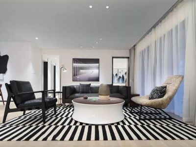 金台里-124㎡-现代风效果图