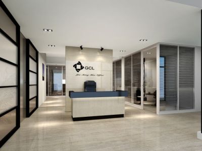 办公室-800㎡-现代风效果图