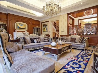 东方夏湾拿花园-280㎡-欧式风效果图