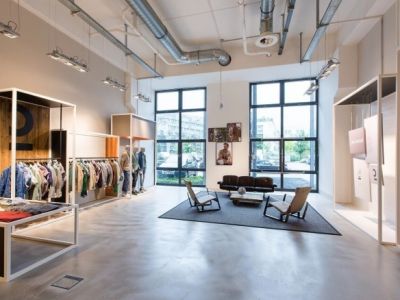 服装店-80㎡-混搭风效果图