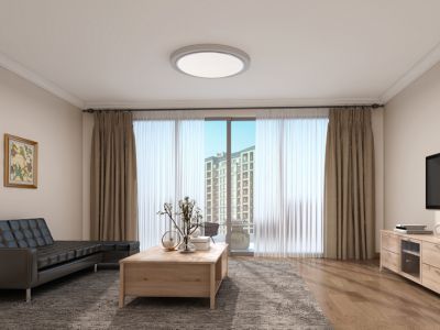 鹏展汇-220㎡-欧式风效果图