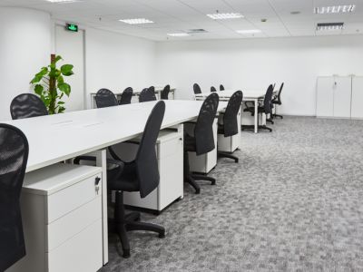 办公室装修设计-280㎡-简约风效果图