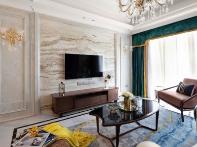 上江界-80㎡-混搭风效果图