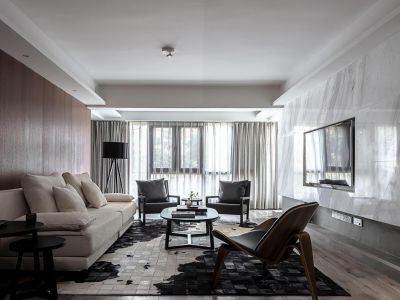 顺达理想城 -140㎡-现代风效果图