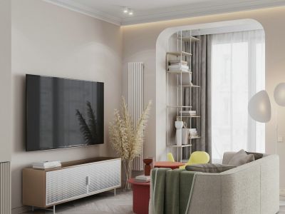 龙光玖誉府-73㎡-北欧风效果图