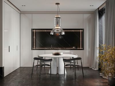 大悦城天玺壹号-83㎡-现代风效果图