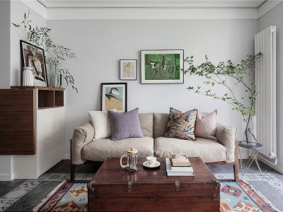 龙湖春江天玺-110㎡-现代风效果图