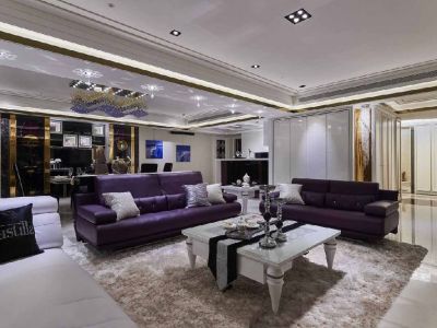 豪方天际-264㎡-奢华风效果图