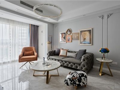 金亨利都荟首府-111㎡-现代风效果图