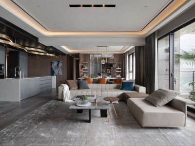 卓能雅苑-121㎡-现代风效果图