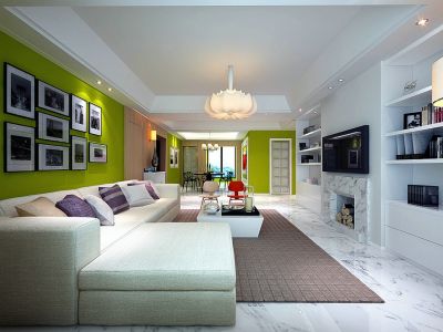 宝星园-121㎡-现代风效果图