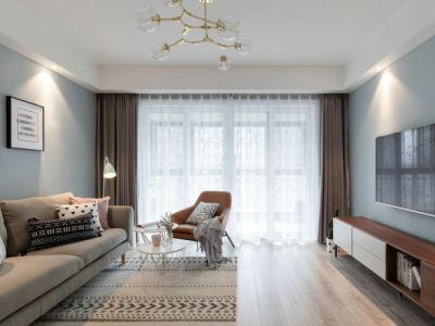 金丽豪苑-116㎡-北欧风效果图