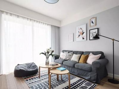 新力东园-125㎡-北欧风效果图