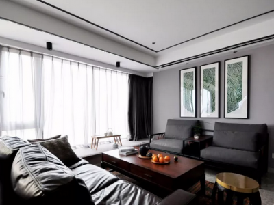 中车共享城-138㎡-现代风效果图