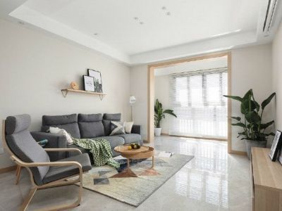 东桂苑-116㎡-简约风效果图