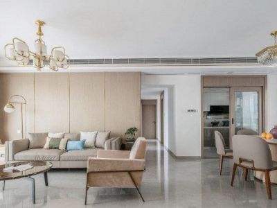 华润凯旋天地-116㎡-美式风效果图