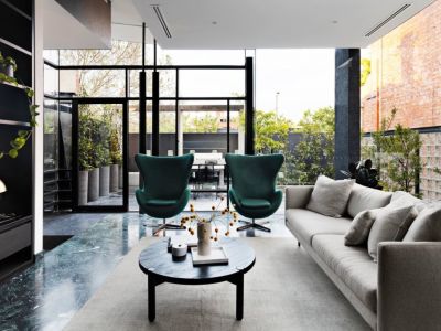 中港悦蓉府-86㎡-轻奢风效果图