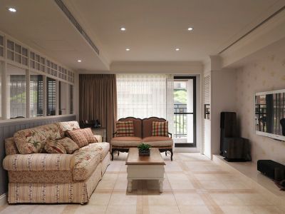 花样年华郡-100㎡-田园风效果图