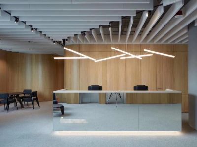 办公室-498㎡-现代风效果图