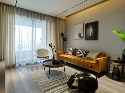 星徽城-134㎡-混搭风效果图