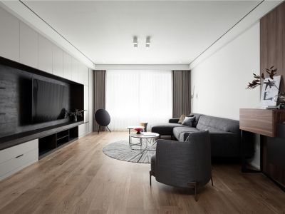 德商御府天骄-143㎡-简约风效果图