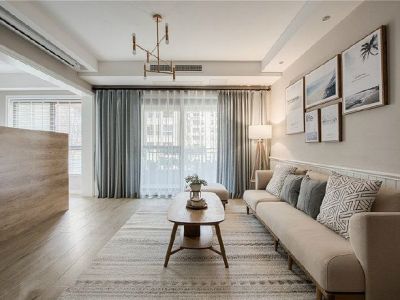 星河名都-106㎡-简约风效果图