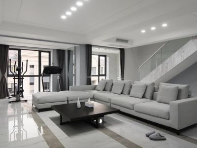 星河路-140㎡-现代风效果图