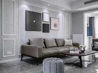 依云镇-125㎡-现代风效果图