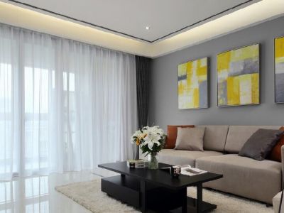 蜀涛英伦半岛-135㎡-现代风效果图