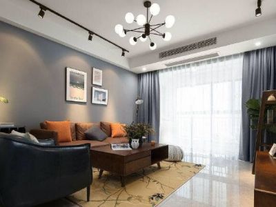 天邑花园-112㎡-北欧风效果图